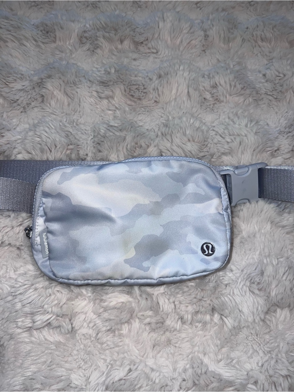 lululemon Light Gray Camo Belt Bag
